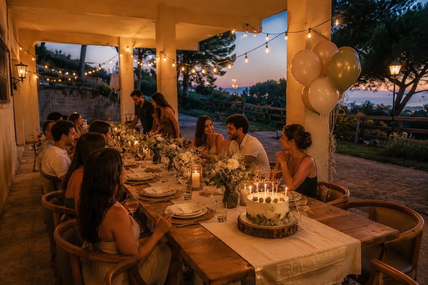 Reunión familiar privada premium en villa del Maresme