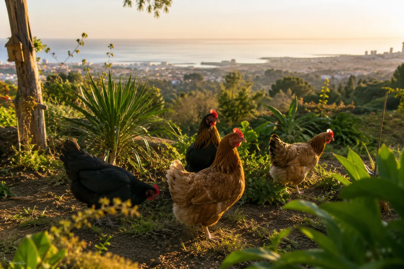Gallinas libres en The Castle Revolution